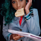 Image for article titled Welcome To BreadCon, Where Everyone Is An Anime Character Who Is Late For School